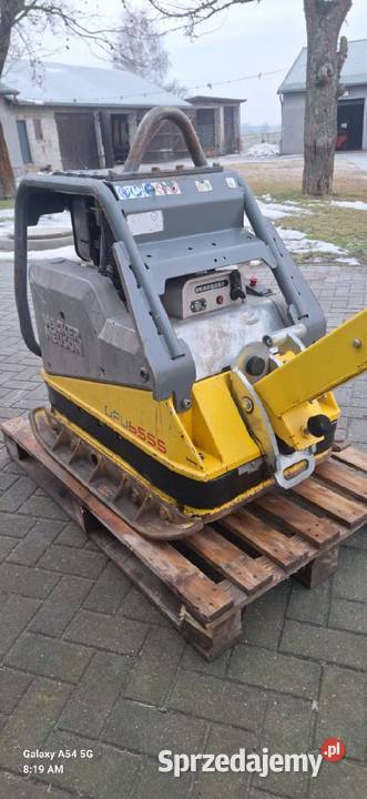 Zagęszczarka Wacker Neuson DPU 6555 Czujnik śląskie Irządze