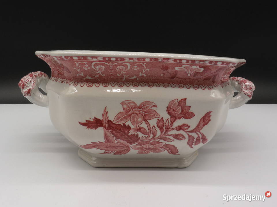 Antyczna Waza Teryna SPODE Pink Camilla Vintage Raszków