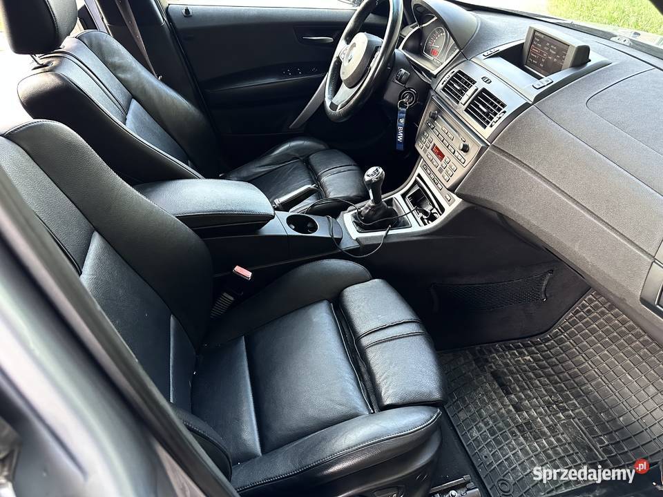 BMW x3 e83 30d 218 panorama czarny sufit automatyczna Skarżysko-Kamienna