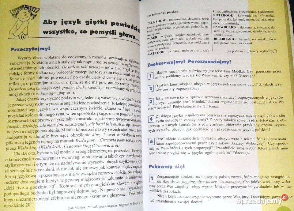 Mowa polska 1 Magdalena Danielewiczowa sprzedam