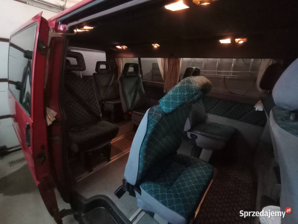 Volkswagen T4 transporter caravelle DŁUGI LIFT 9 hak Łódź