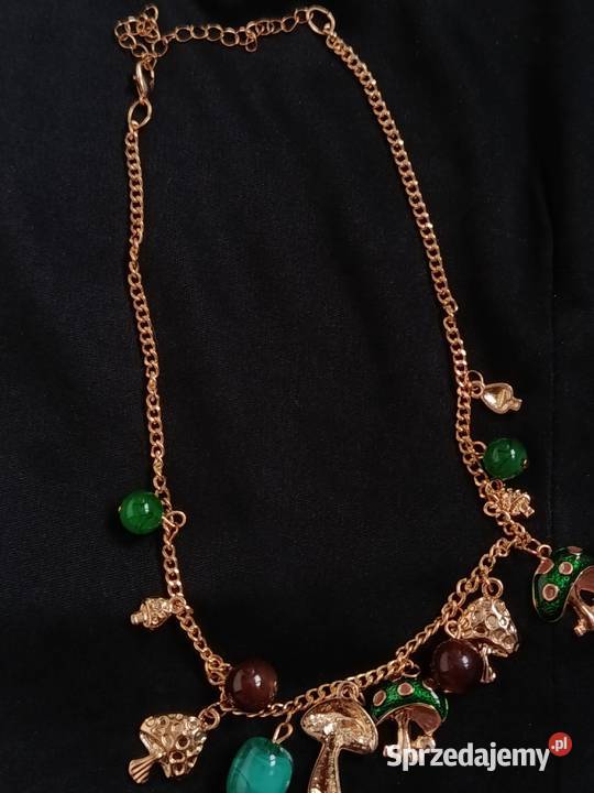 Naszyjnik nowyzłoty harmsy grzybki Naszyjniki Katowice