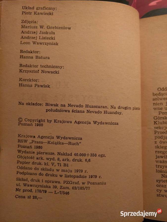 Alpinizm Kusząca andyjska biel sport Gdańsk