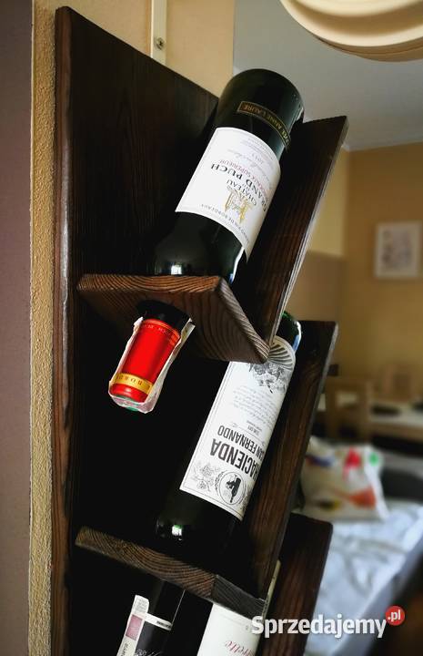 Winiarka stojak na wino regał na wino półka na Radków sprzedam
