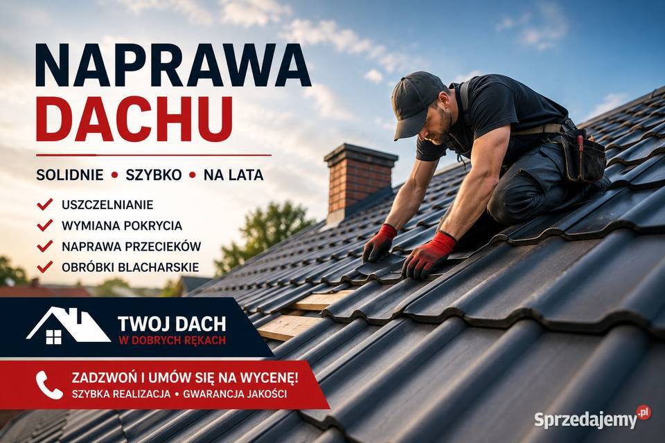 Usługi naprawy podbitek dachowych cennik Wrocław dolnośląskie