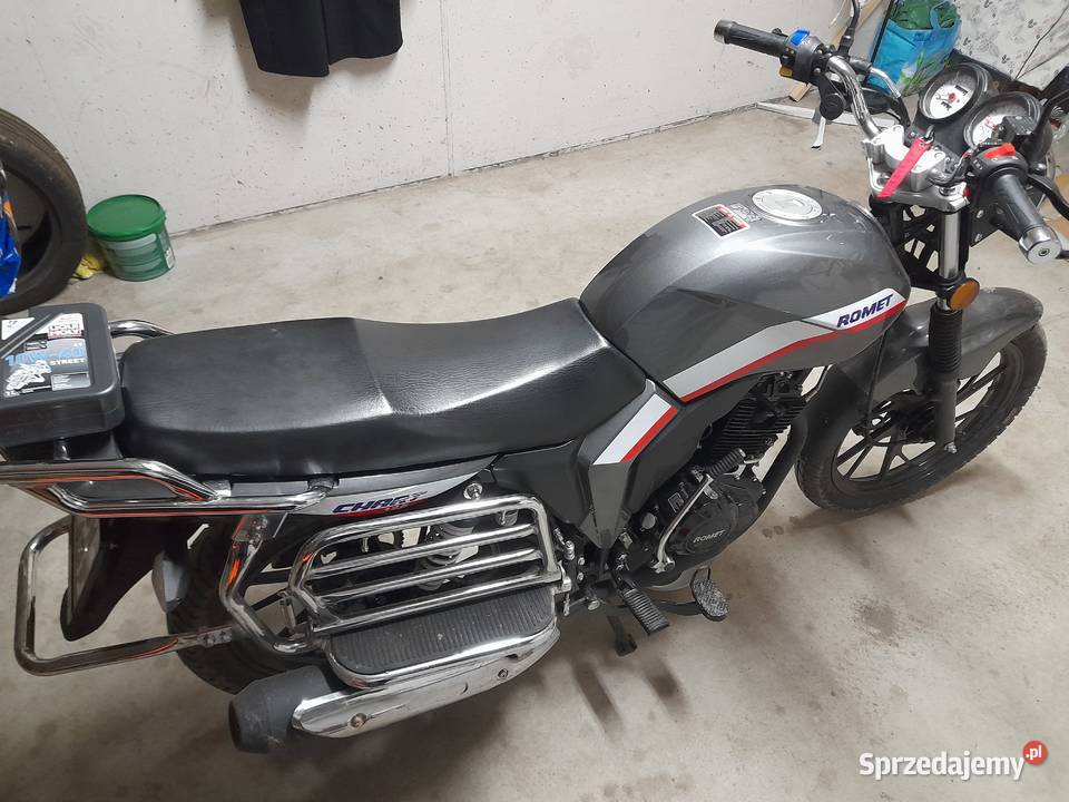 Romet Chart 125 uszkodzony 2025r dolnośląskie Wrocław