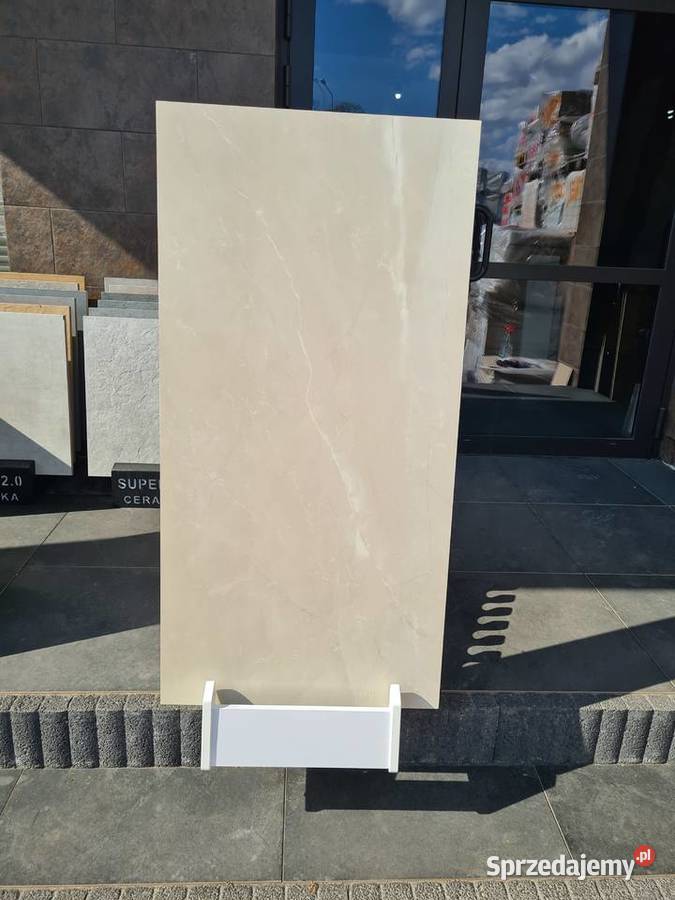 Płytki gresowe PIETRA CREAM SATINO RETT 59X118 łódzkie Opoczno sprzedam