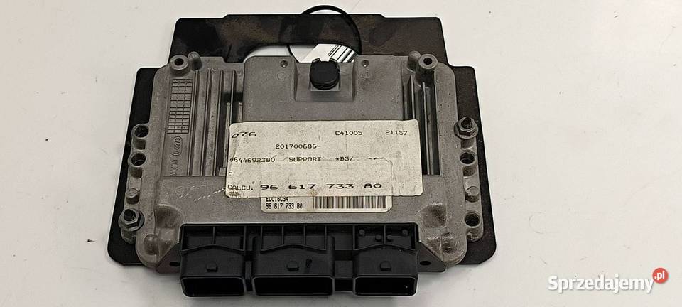 KOMPUTER SILNIKA ECU CITROEN C4 9661773380 Lipno