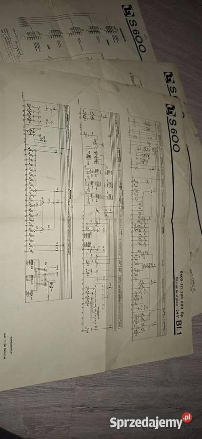 S600 Dokumentacja serwisowa VEB Baumaschinen Łęczyca