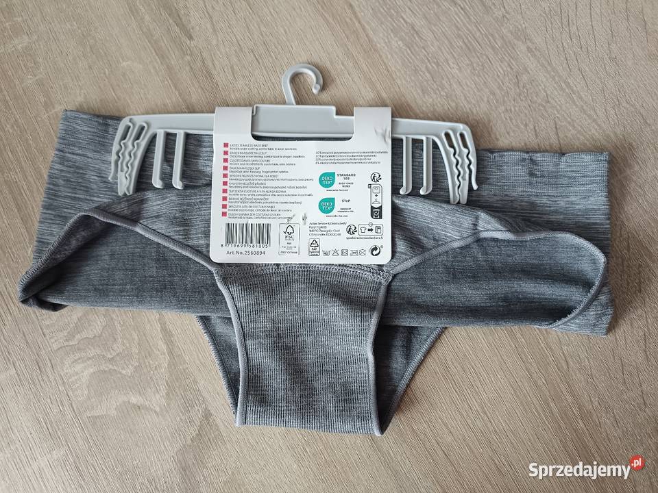 Wysokie figi bezszwowe damskie szare LXL pomorskie Kwidzyn sprzedam