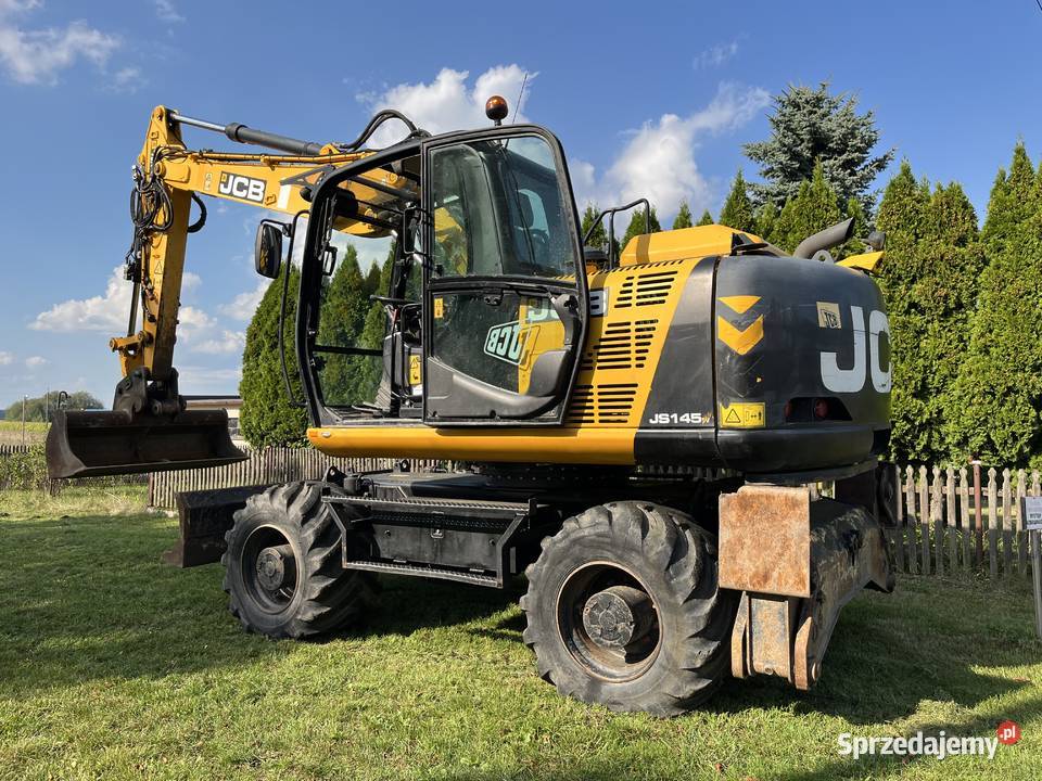 JCB JS145W koparka kołowa Świecie