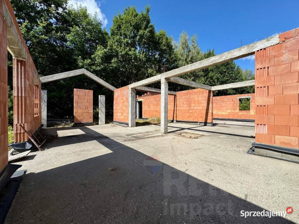 Dom parterowy w stanie surowym Rybnik