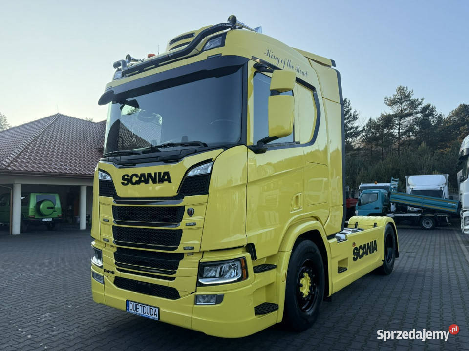 Scania R450 E6 4x2 Standard Niska Kabina Bogato centralny zamek