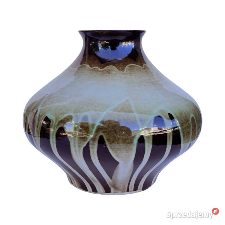 Ceramiczny wazon fat lava Keramika Kravsko