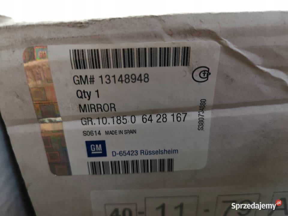 LUSTERKO LEWE OPEL MERIVA 0310 ORYGINAŁ ASO