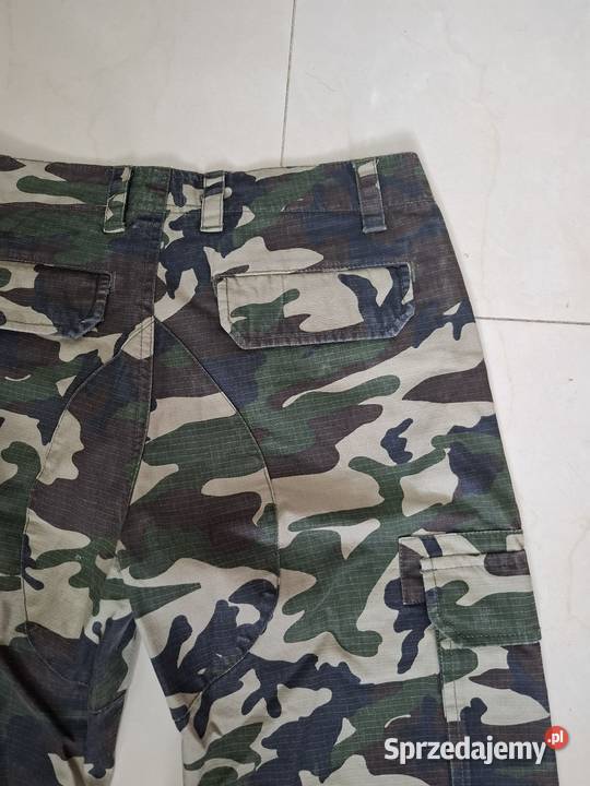 Bojówki cargo Dickies Ripstop Woodland Camo Kraków sprzedam