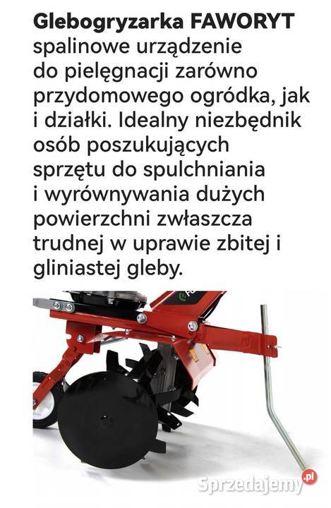 Glebogryzarka Dom i Ogród Trzebiatów sprzedam