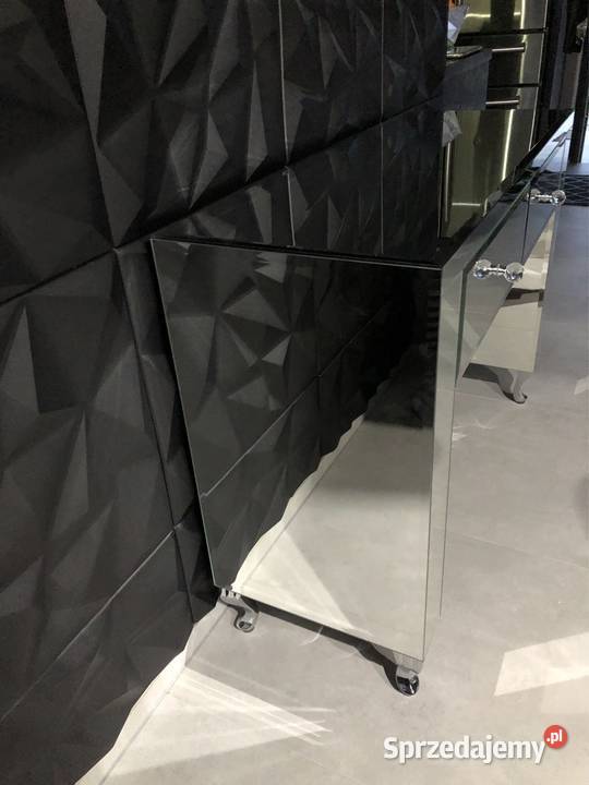 Toaletka lustrzana z lustra gałka kryształ noga wielkopolskie