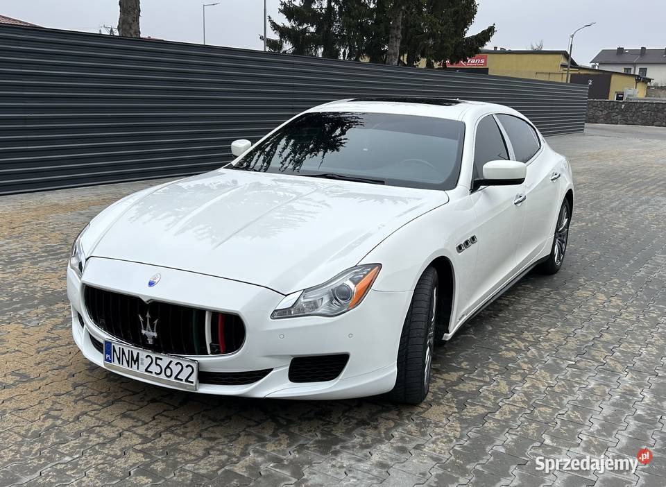 Maserati Quattroporte SQ4 30 410 warmińsko-mazurskie Nowe Miasto Lubawskie