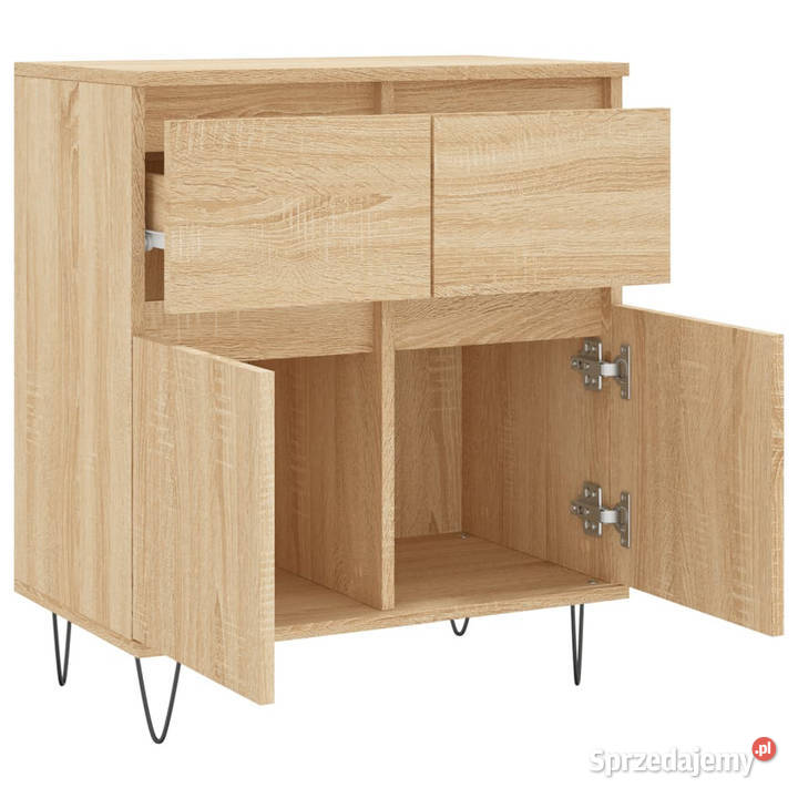 Komoda dąb sonoma 60x35x70 materiał Warszawa