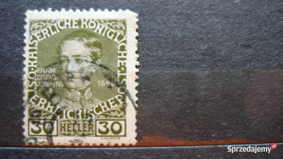 Znaczek 30 Heller Myszków