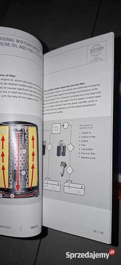 Oryginalny Katalog Techniczny Wirtgen Group Antykwariat Leszno sprzedam