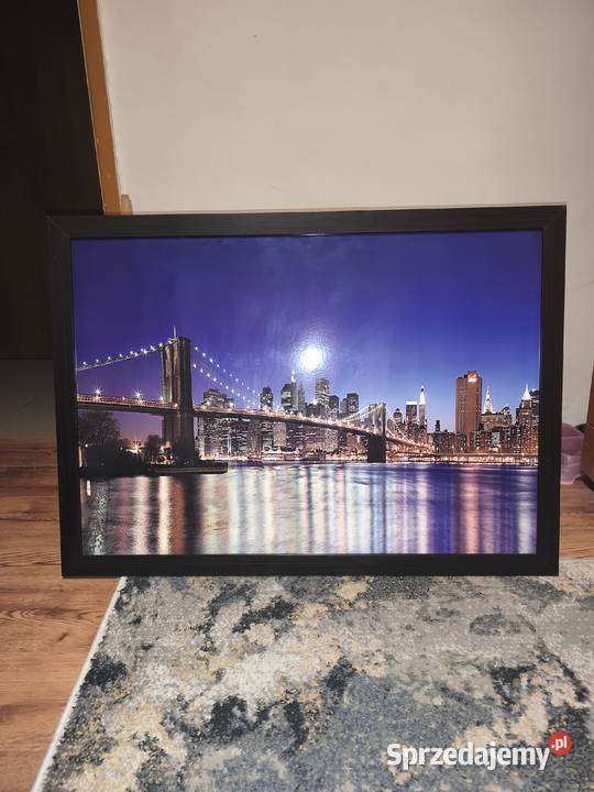 Piękny nowy duży obraz olejny malowany na dykcie Pozostałe Kielce sprzedam