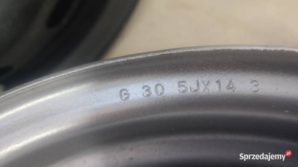 DBB7 FELGA STALOWA 4X100 5JJX14H2 ET45 SUZUKI
