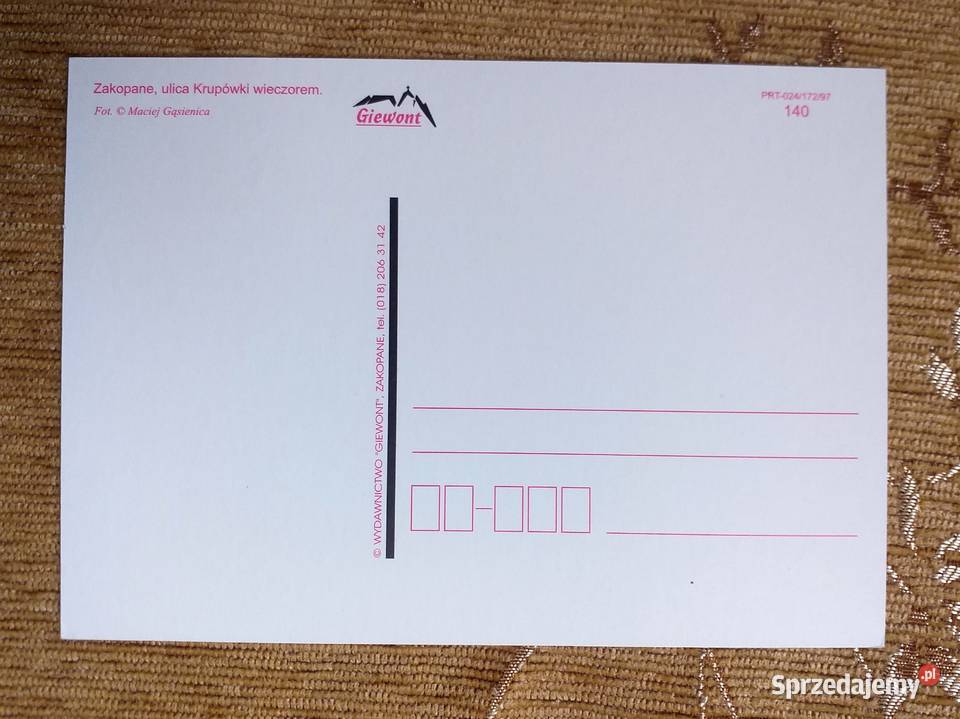 ZAKOPANE KRUPÓWKI O ZACHODZIE SŁOŃCA FOT