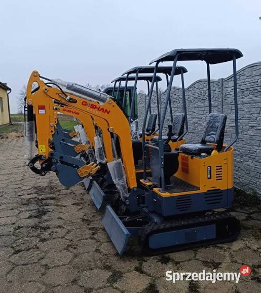 KOOP Nowa mini koparka 1000szybko złączkatrzy Tuchola