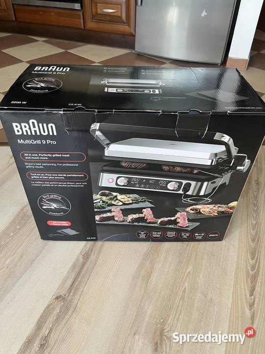 Grill Braun MultiGrill 9 pro Grille elektryczne sprzedam