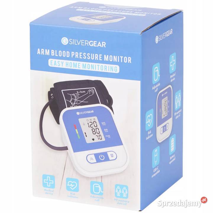 Ciśnieniomierz elektroniczny Silvergear z Rzeszów