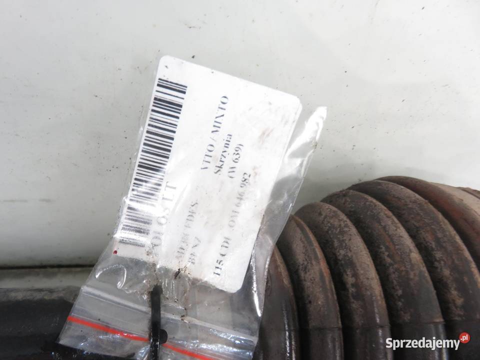 PÓŁOŚ LEWA TYLNA MERCEDES VITO 639 CDI