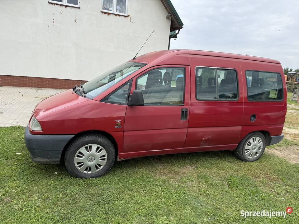Sprzedam fiata scudo 19 Van / Minibus Osie