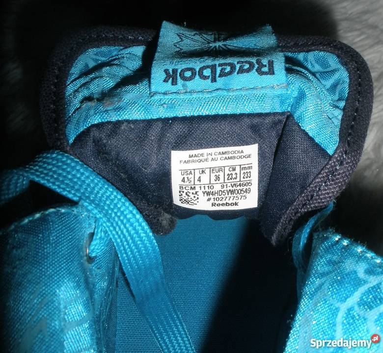 Reebok granatowe buty sportowe rozmiar 36 Moda i Styl