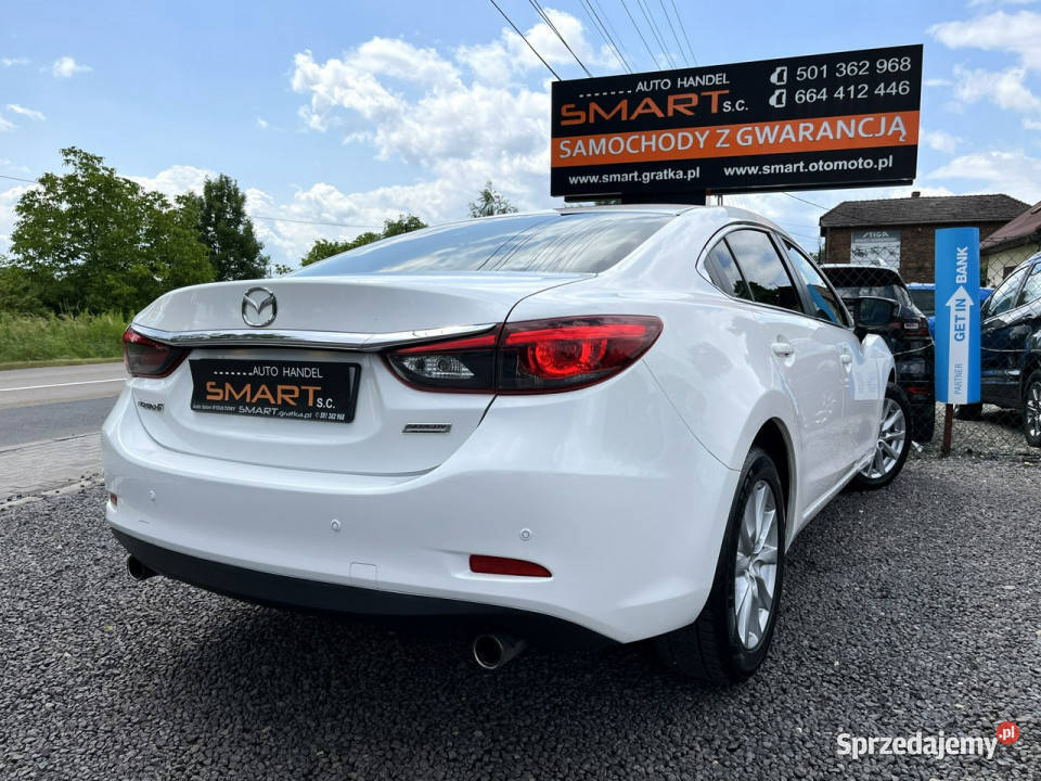 Mazda 6 Navi Biała Perła Salon Serwisowana III Rydułtowy