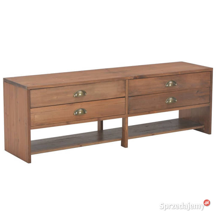 Szafka pod TV z 4 szufladami 120x30x40 lite Warszawa