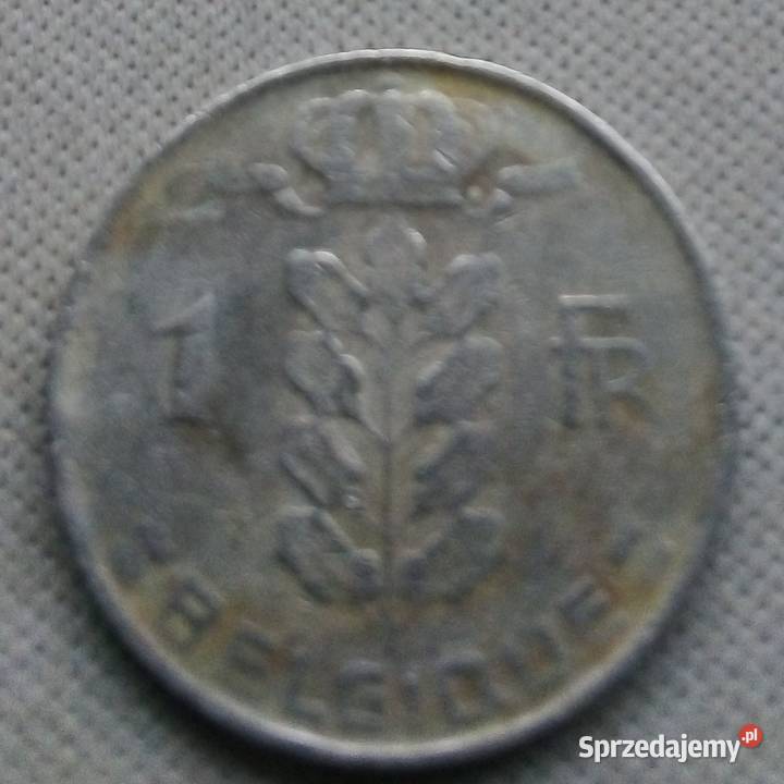 BELGIA1 FRANK1965 r Numizmatyka Numizmatyka Legionowo