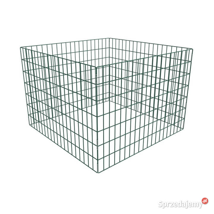 Kwadratowy kompostownik z siatki 100 x 100 x 70 Warszawa