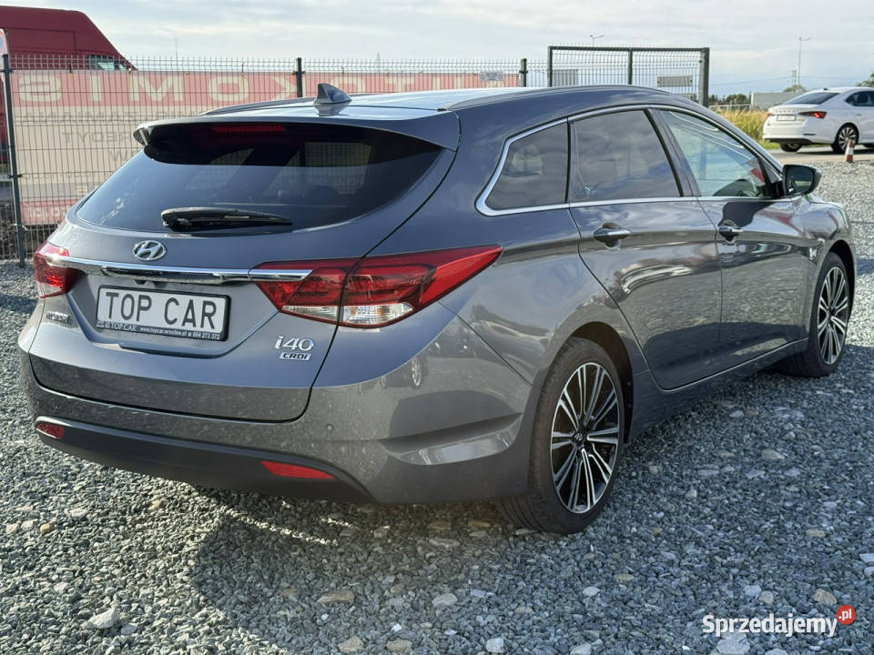 Hyundai i40 17 CRDi 141 2016r tempomat skóry przyciemniane szyby i40 dolnośląskie Wojkowice