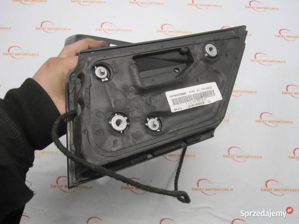 VW POLO R6 UP lusterko zewnętrzne lewe 6 PIN