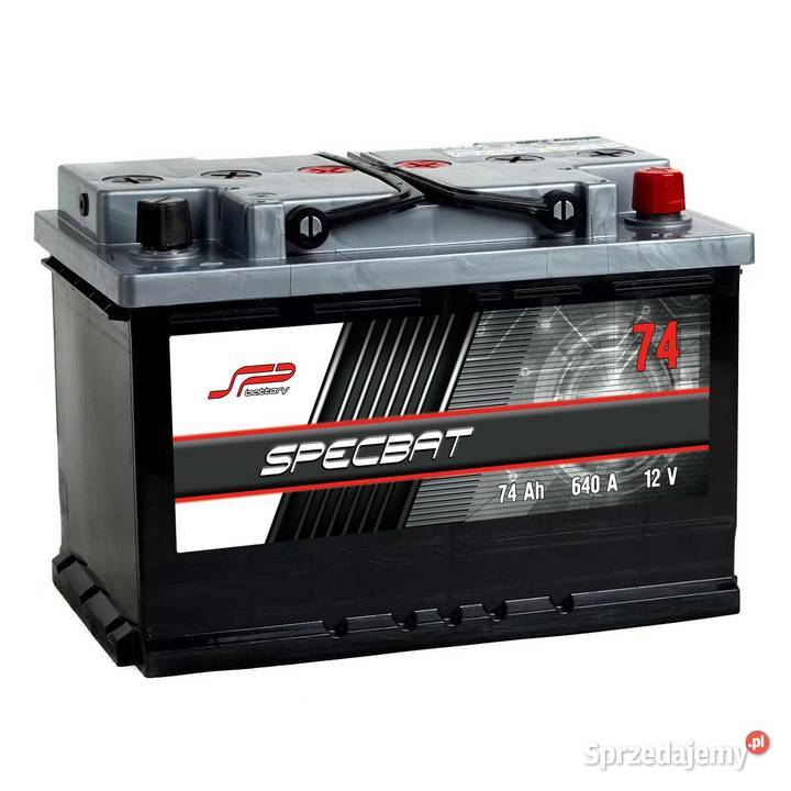 Akumulator SPECBAT 74Ah 640A P wysokiniski Dobre