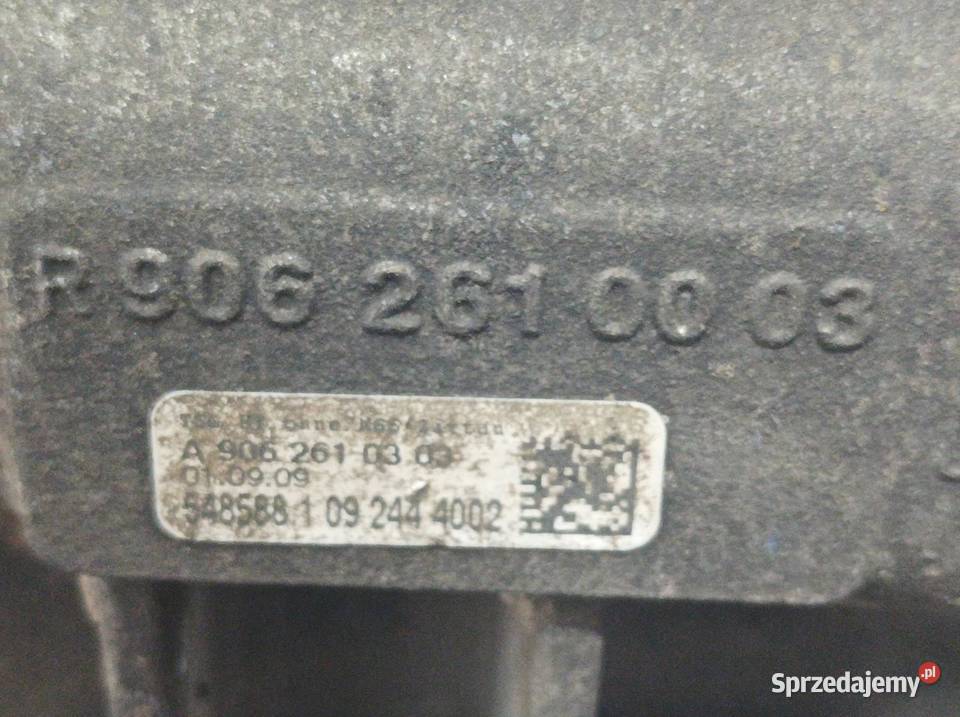 SKRZYNIA BIEGÓW A9062610303 22 CDI MercedesBenz sprzedam