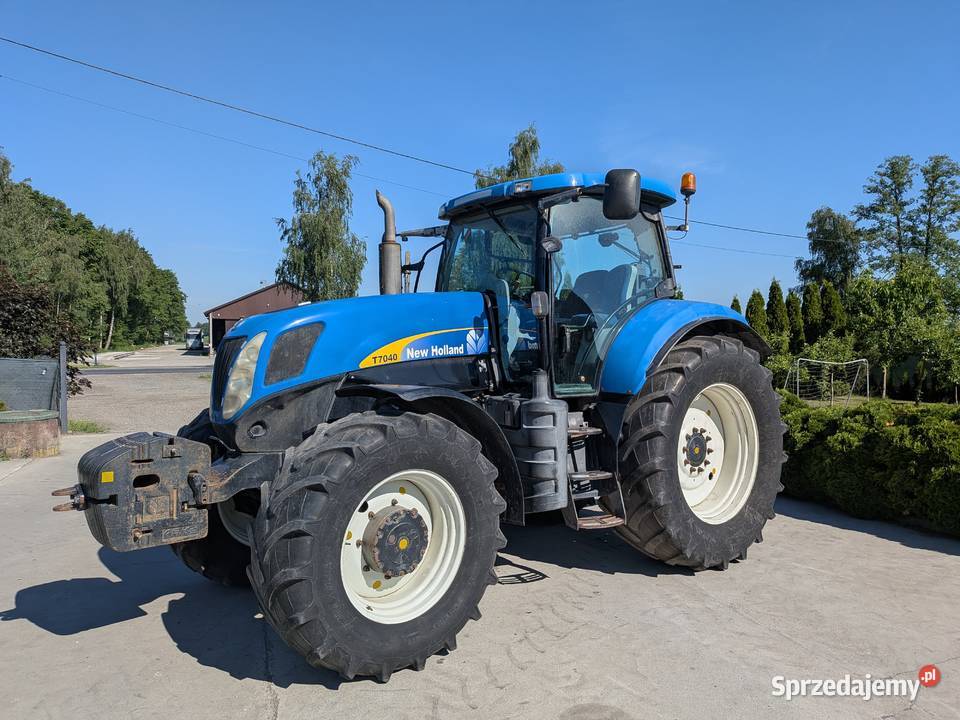 Holland T7040 John case Massey Ciemniewo