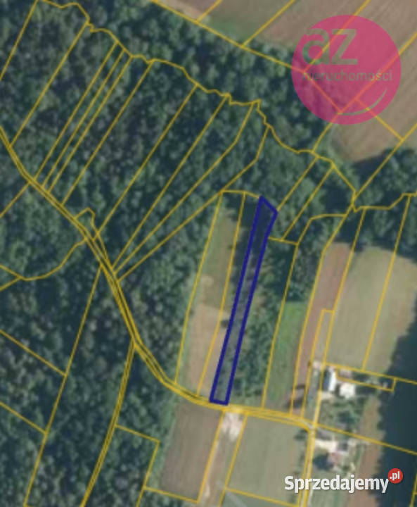 Działka rololeśna w Łużnej w 39 Łużna