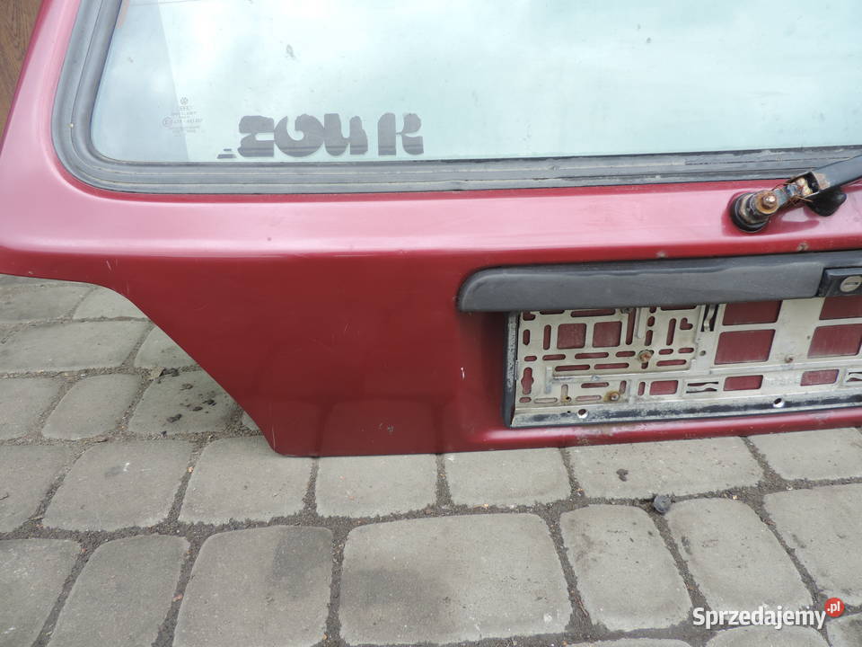 VOLKSWAGEN VW GOLF 2 II KLAPA BAGAŻNIKA Nowy Sącz