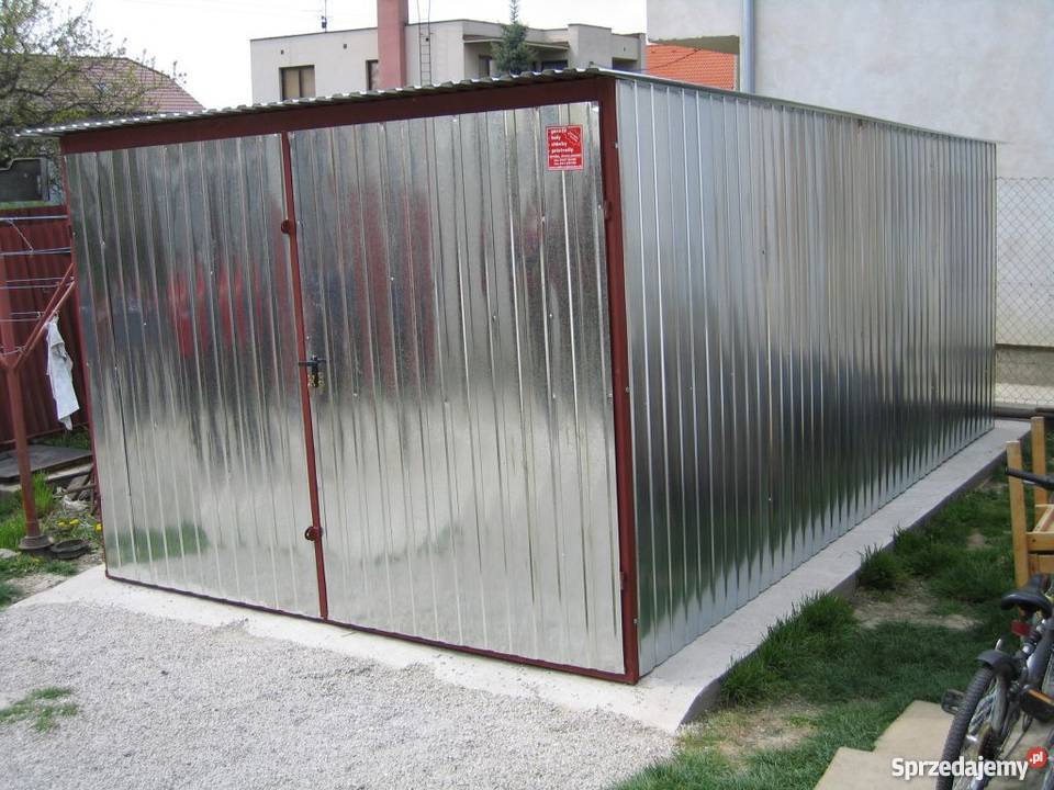 GARAŻ BLASZANY SCHOWEK GARAŻE BLASZANE NA WYMIAR małopolskie Kraków