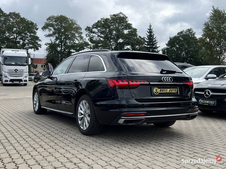 Audi A4 Avant 2020 czarny Warszawa sprzedam