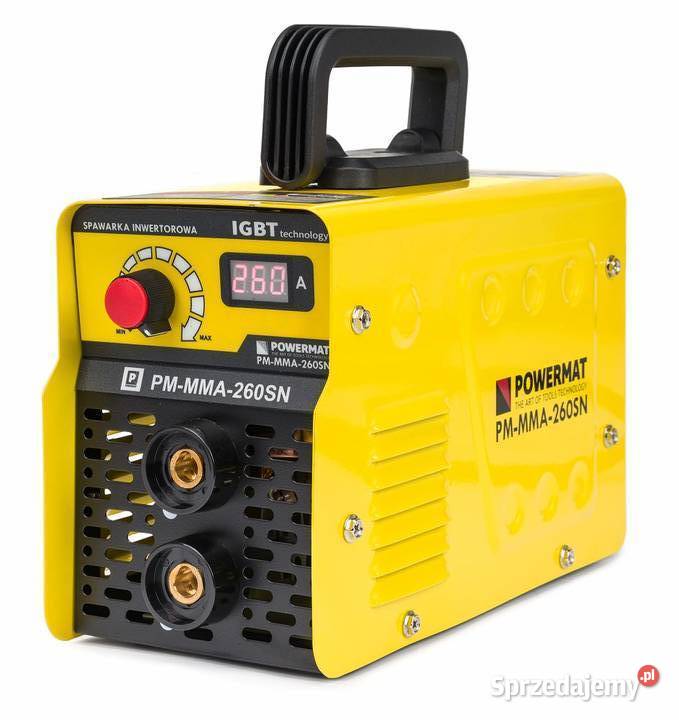 Spawarka inwertorowa 260A IGBT PMMMA260SN mazowieckie Siedlce