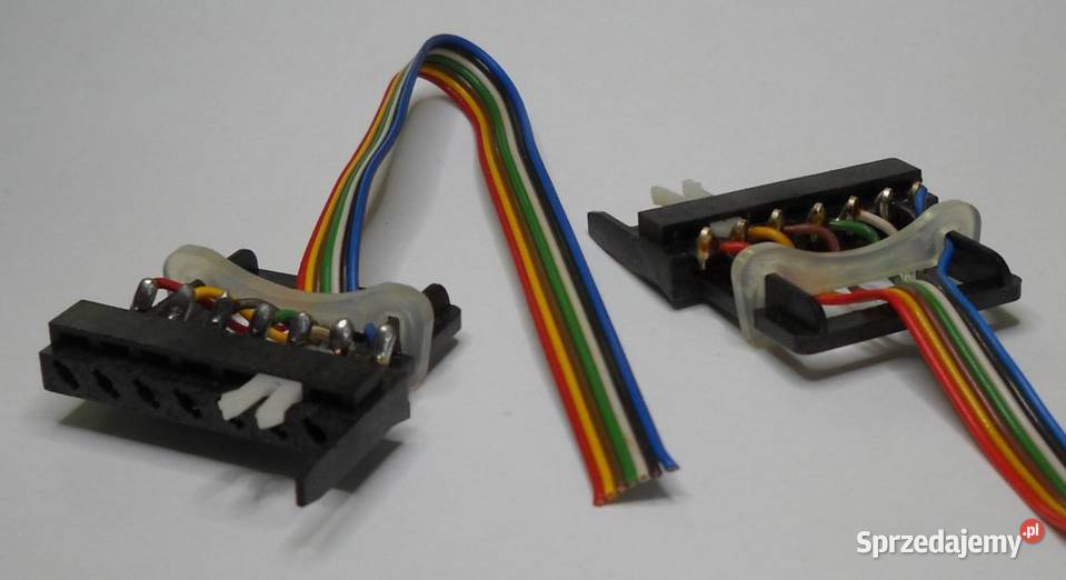 Wtyk nasadka N7 z przewodem Unitra Gdańsk